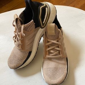 Adidas UltraBoost -Tan & Black size 10.5 women
